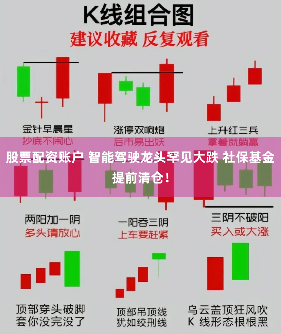 股票配资账户 智能驾驶龙头罕见大跌 社保基金提前清仓！