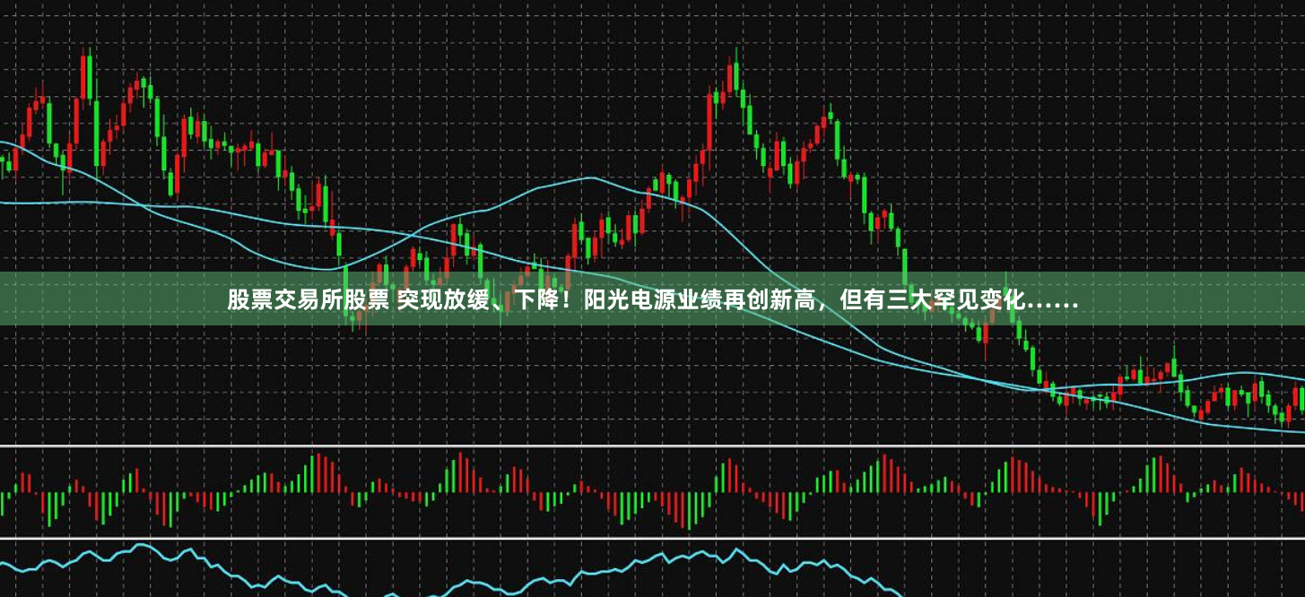 股票交易所股票 突现放缓、下降！阳光电源业绩再创新高，但有三大罕见变化……