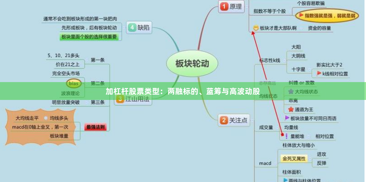 加杠杆股票类型：两融标的、蓝筹与高波动股